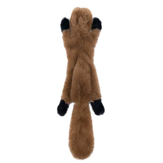 2025 New Fun Stuffed Animal-Shaped Dog Toys Squeak Pet Wolf Rabbit  Plush Small And Medium Dog Chew Squeaky Toy Pet Accessories