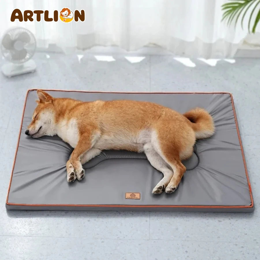 Waterproof Dog Bed Oxford Fabric Pet Bed Mats for Small Medium Large Dogs Cats All Season Fluffy Soft Pet Sleeping Accessories