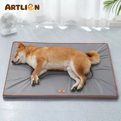 Waterproof Dog Bed Oxford Fabric Pet Bed Mats for Small Medium Large Dogs Cats All Season Fluffy Soft Pet Sleeping Accessories