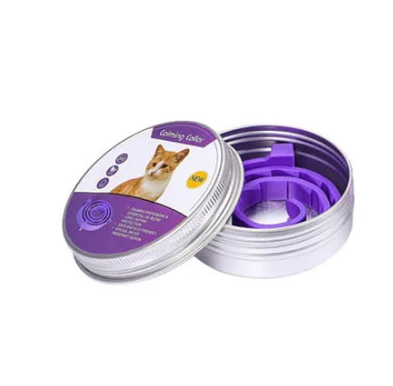 New Release 38/62CM Dog Calming Collar Cat Relieve Anxiety Protection Retractable Collars For Puppy Kitten Large Dogs Accessorie