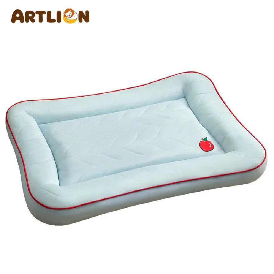 ARTLION All-Season Universal Dog & Cat Bed, Breathable Cooling Mat, Puppy Pad, Teddy Bichon Sleep Mat, for Small/Medium Pets