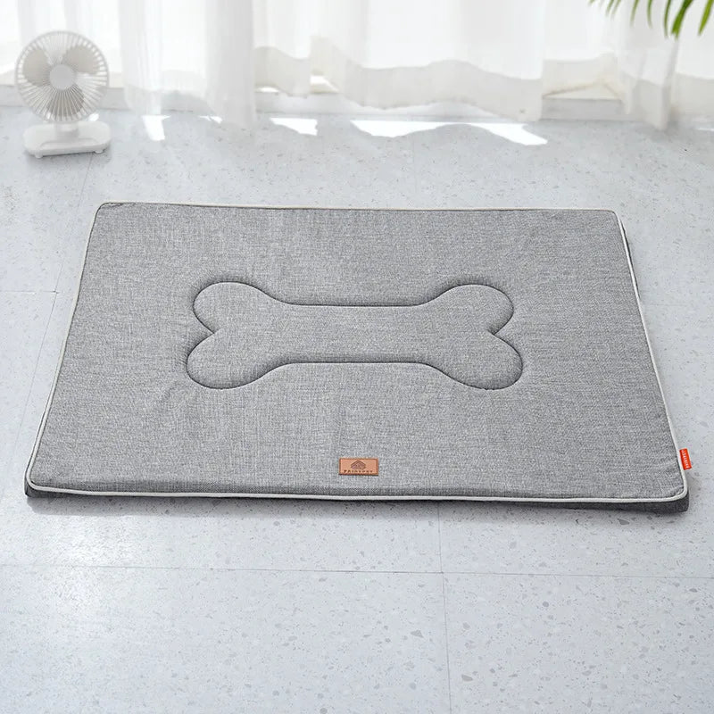 Waterproof Dog Bed Oxford Fabric Pet Bed Mats for Small Medium Large Dogs Cats All Season Fluffy Soft Pet Sleeping Accessories