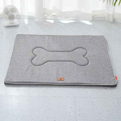 Waterproof Dog Bed Oxford Fabric Pet Bed Mats for Small Medium Large Dogs Cats All Season Fluffy Soft Pet Sleeping Accessories