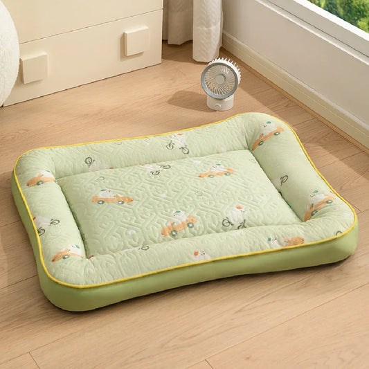 ARTLION All-Season Universal Dog & Cat Bed, Breathable Cooling Mat, Puppy Pad, Teddy Bichon Sleep Mat, for Small/Medium Pets