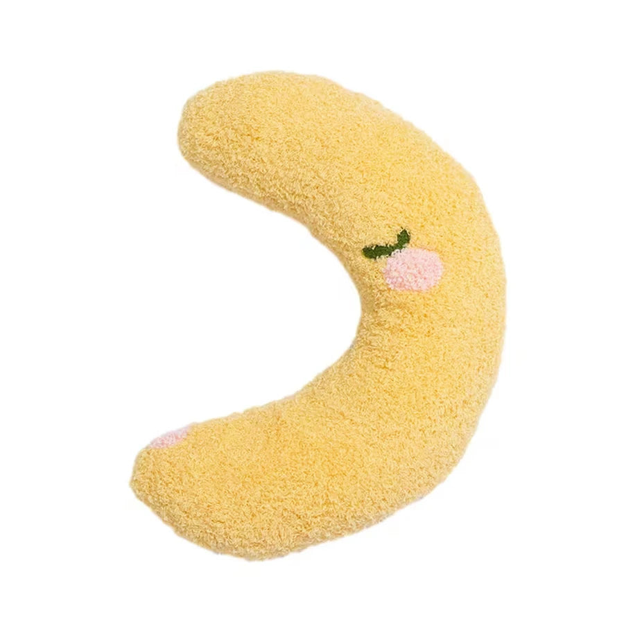 Cute Dogs Cats Little Pillows U-Shaped Neck Protector Pets Deep Sleep Pillow for Puppy Kitten Soft Fluffy Calming Toys Washable