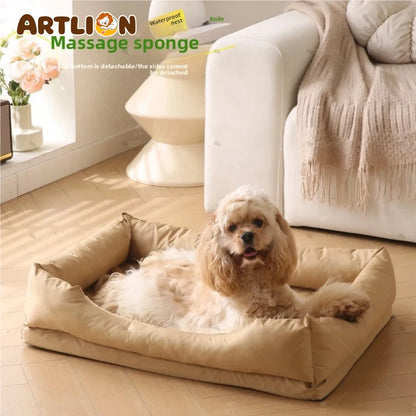 ARTLION New detachable washable, four-season Oxford cloth, waterproof and hair-repellent pet nest for cats and dogs