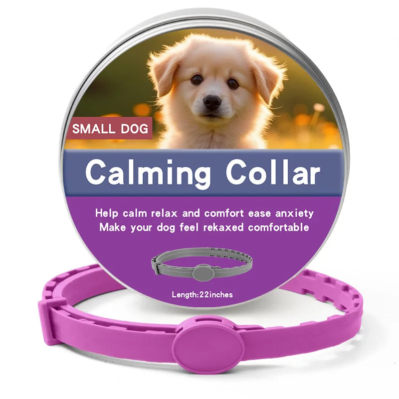 1/2 Pc Dog Calming Pheromone Collars Cats Relieve Anxiety Adjustable Comfortable Collar For Puppy Kitten Large Dogs Accessories
