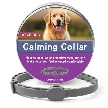 1/2 Pc Dog Calming Pheromone Collars Cats Relieve Anxiety Adjustable Comfortable Collar For Puppy Kitten Large Dogs Accessories