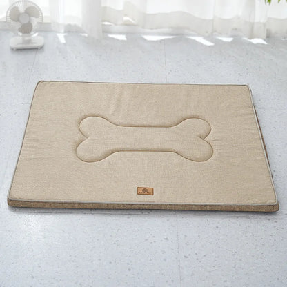 Waterproof Dog Bed Oxford Fabric Pet Bed Mats for Small Medium Large Dogs Cats All Season Fluffy Soft Pet Sleeping Accessories