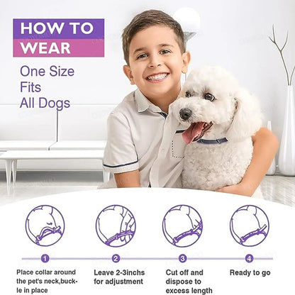 1/2 Pc Dog Calming Pheromone Collars Cats Relieve Anxiety Adjustable Comfortable Collar For Puppy Kitten Large Dogs Accessories
