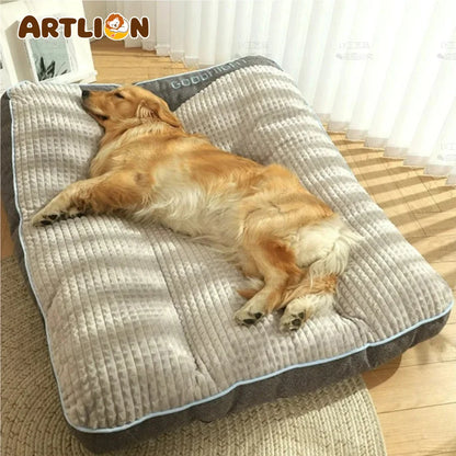 Winter Dogs Cats Bed Mat Large Dog Mat Warm Pet Nest Kennel for Small Medium Large Puppy Kitten Plus Size Sleeping Mattress