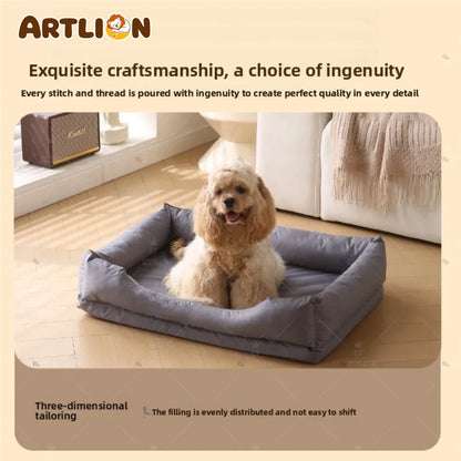ARTLION New detachable washable, four-season Oxford cloth, waterproof and hair-repellent pet nest for cats and dogs