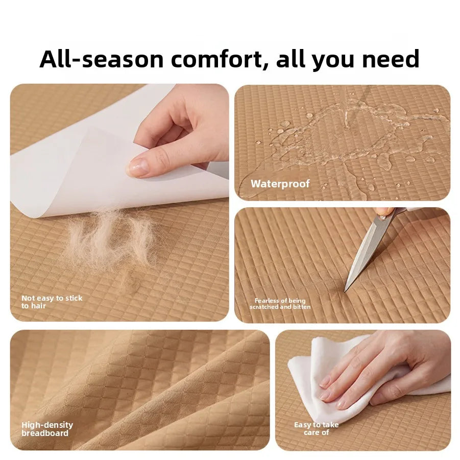 ARTLION New pet cooling mat detachable and washable, suitable for all seasons, with pillow for small and medium dogs, summer mat