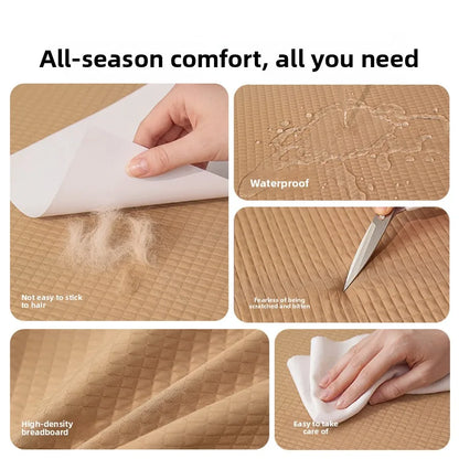 ARTLION New pet cooling mat detachable and washable, suitable for all seasons, with pillow for small and medium dogs, summer mat