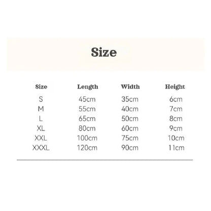 ARTLION Pet waterproof mat, detachable washable all-season dog bed, thickened cat bed for small and medium dogs, summer dog mat