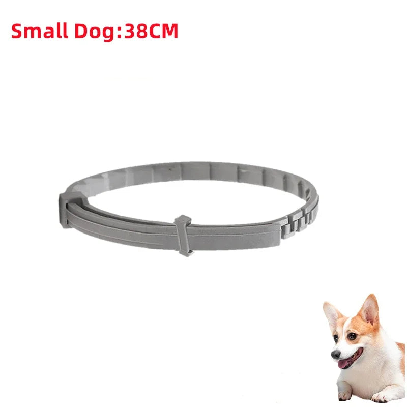 Dog Anti Flea and Tick Collars,Pet 8Month Protection Adjustable Collar for Large Dog Puppy Cat, Dogs Accessories