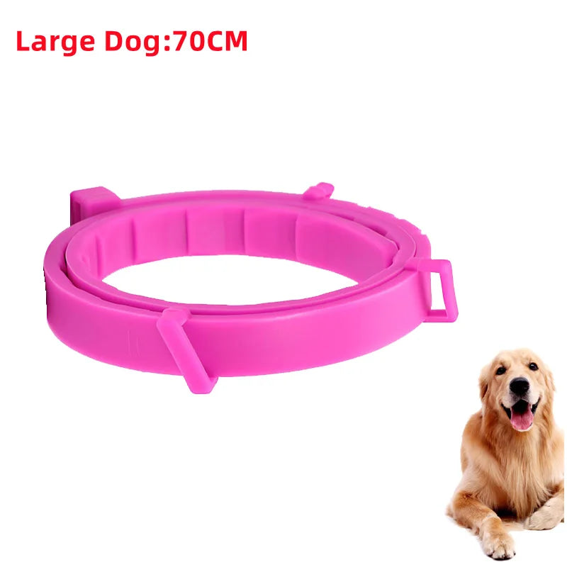 New Releases Dog Collar,Cat Anti-flea and Tick Collars, Pet 8Months Protection, Can Be Automatically Adjusted, Dogs Accessories