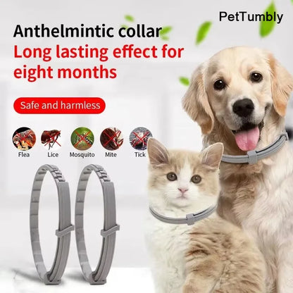 New Releases Dog Collar,Cat Anti-flea and Tick Collars, Pet 8Months Protection, Can Be Automatically Adjusted, Dogs Accessories