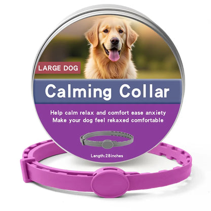 1/2 Pc Dog Calming Pheromone Collars Cats Relieve Anxiety Adjustable Comfortable Collar For Puppy Kitten Large Dogs Accessories