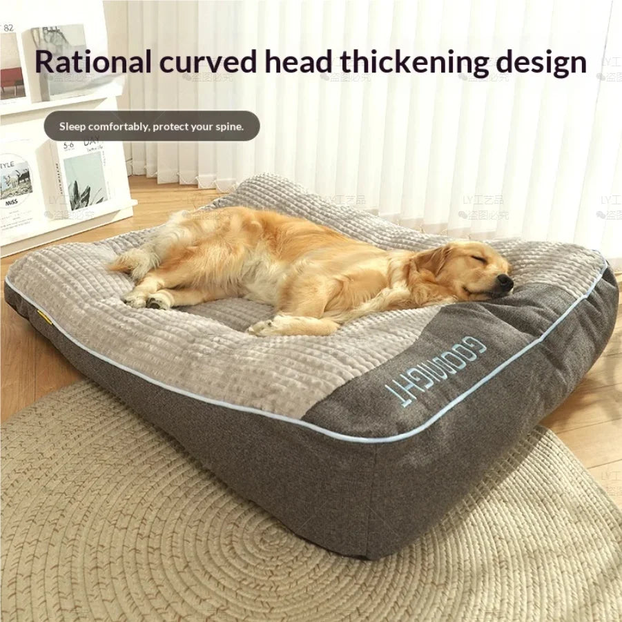 Winter Dogs Cats Bed Mat Large Dog Mat Warm Pet Nest Kennel for Small Medium Large Puppy Kitten Plus Size Sleeping Mattress
