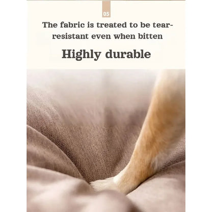 ARTLION Pet waterproof mat, detachable washable all-season dog bed, thickened cat bed for small and medium dogs, summer dog mat