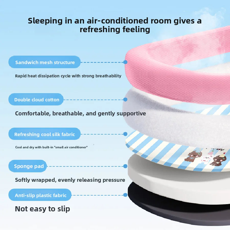 ARTLION Summer cooling mat dog bed, all-season pet bed cooling mat for small and medium dogs, lightweight and breathable cat pad