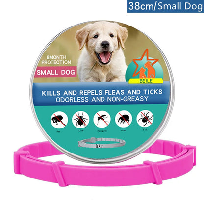 New Releases Dog Collar,Cat Anti-flea and Tick Collars, Pet 8Months Protection, Can Be Automatically Adjusted, Dogs Accessories