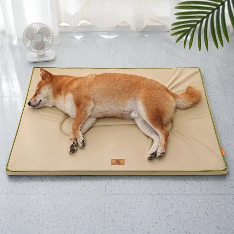 Waterproof Dog Bed Oxford Fabric Pet Bed Mats for Small Medium Large Dogs Cats All Season Fluffy Soft Pet Sleeping Accessories